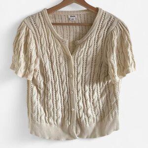 Kimchi Blue Urban Outfitters Cropped Cardigan